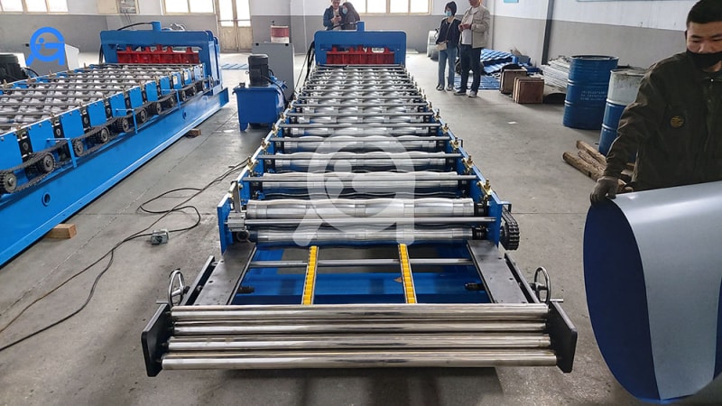 Glazed tile roofing sheet machine Glazed tile roofing sheet machine