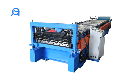 Machine de moulage de rouleaux de panneaux de toit IBR à deux profils