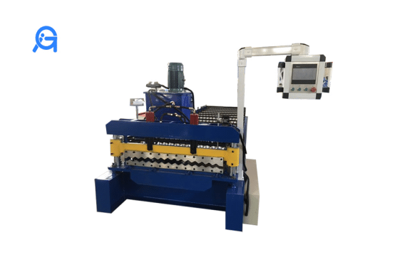 ​Machine de moulage par presse à rouleaux ondulés