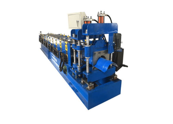 Machine de pressage à rouleaux de couverture de faîtage