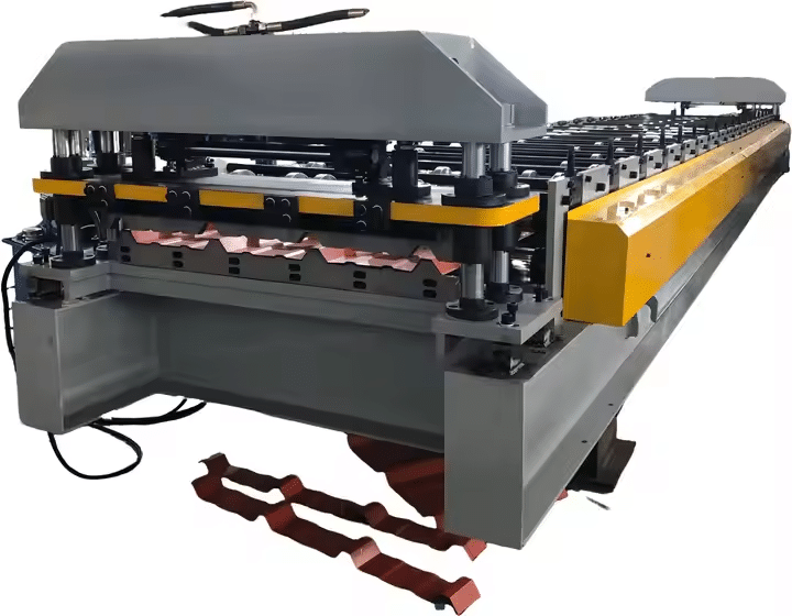 trapezoidal roofing sheet machine