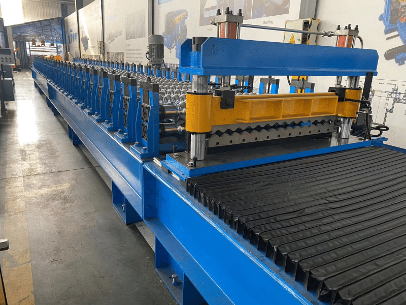 corrugated roofing sheet machine
