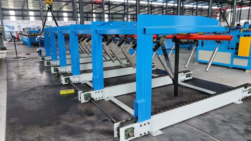 Automatic Palletizer of the corrugated roofing sheet machine
