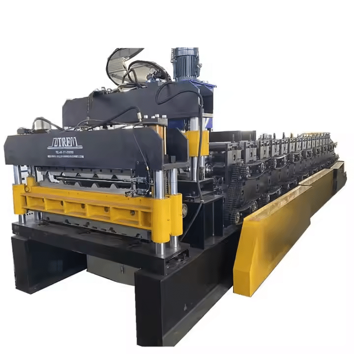 TR4 and TR5 Double Layer Trapezoidal Roll Forming Machine Sells Well in Bolivia