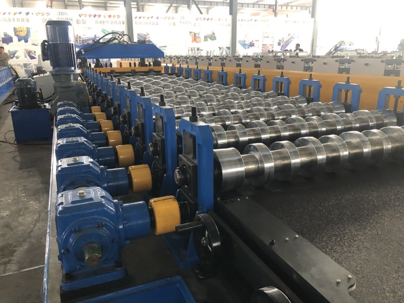 Roll Forming system of the glazed tile roofing sheet machine