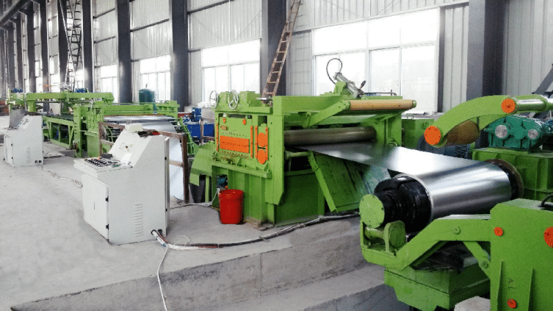 Fully Automatic High-precision Cut to Length Line
