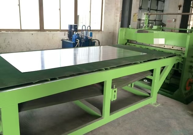 transportation table of the cut to length line