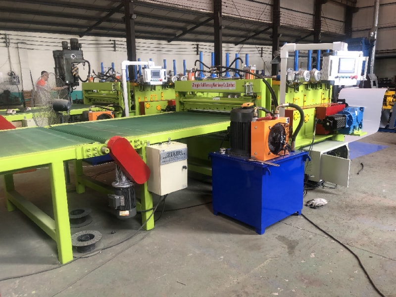 Simple Roll to Sheet Cutting Slitting Machine