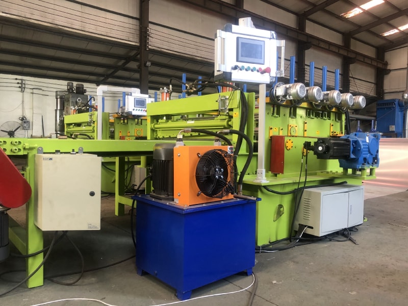 PLC Control Device of the Simple Roll to Sheet Cutting Slitting line
