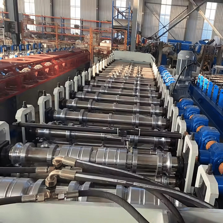roller forming of the Ag Panel Roll Forming Machine