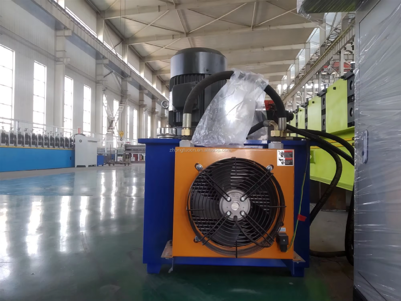 Hydraulic oil station of the Ag Panel Roll Forming Machine