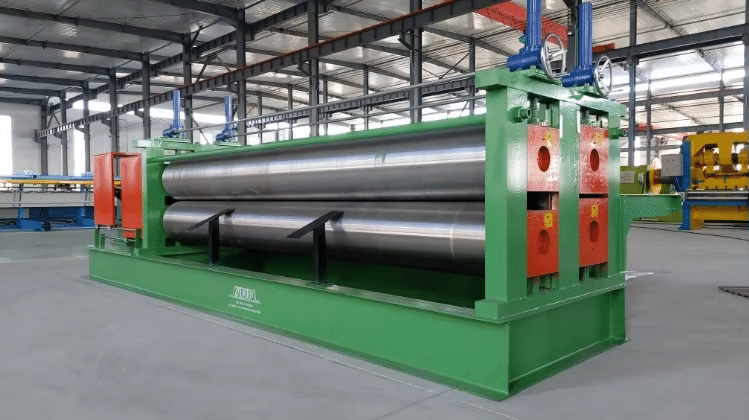 Drum barrel corrugated sheet rolling machine