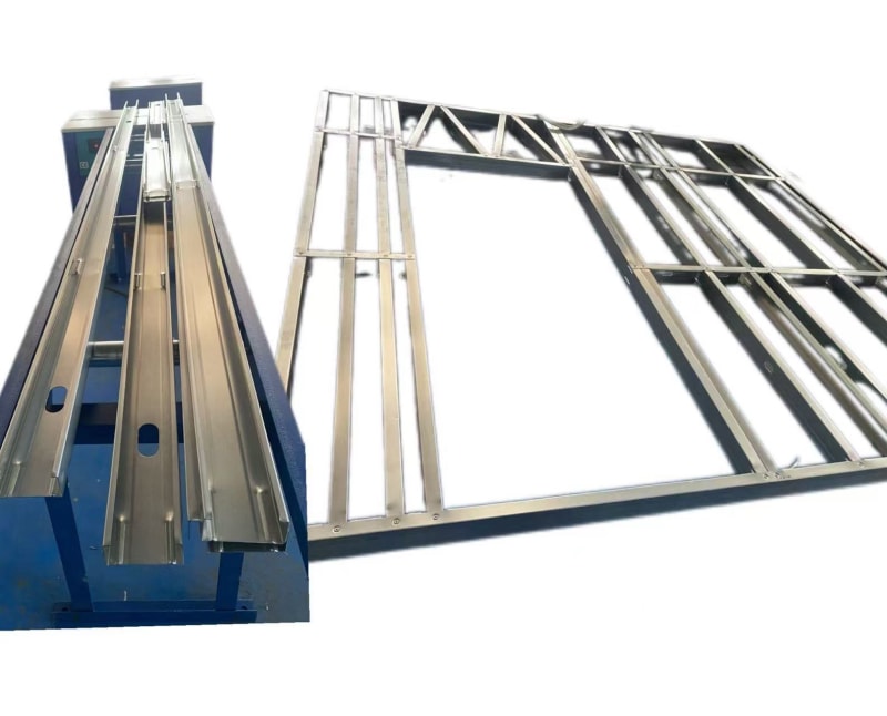 finished product of the keel making machine 