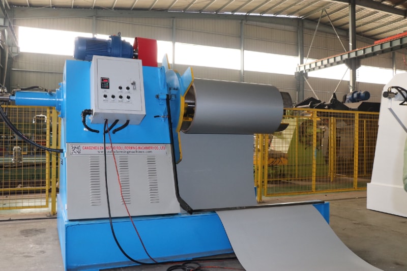 glazed tile roof panel machine