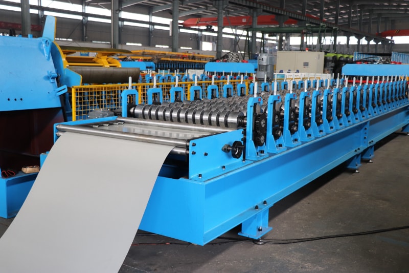 glazed tile roof panel machine