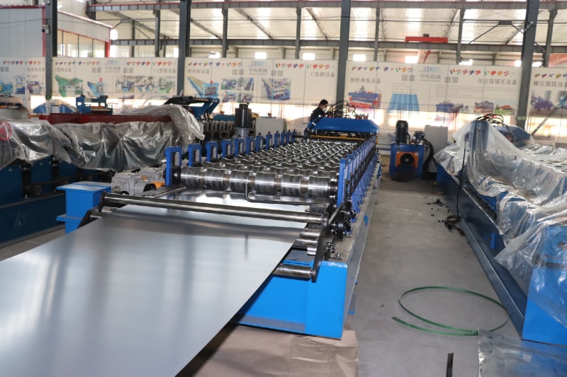 Glazed Tile Roof panel Machine