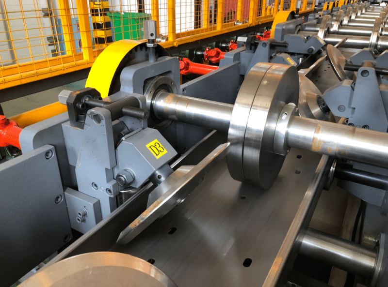 Rollers of the C Z Purlin Roll Forming Machine