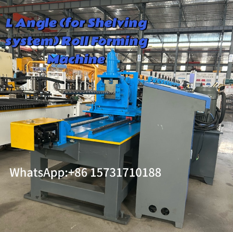 ZTRFM CE Certification Full automatic High speed L angle roll forming machine for shelving system
