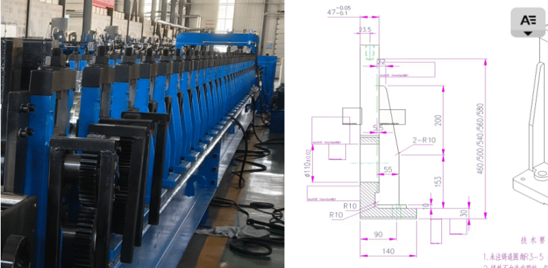 Mental Deck Roll Forming Machine