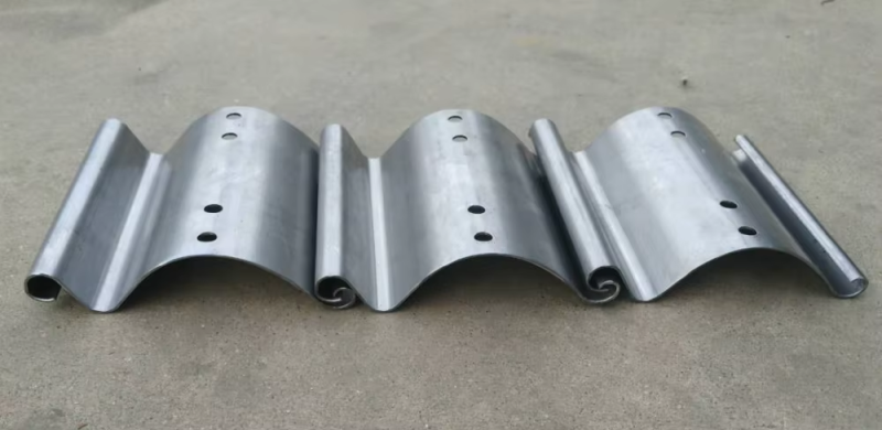 finished product of the roller shutter door forming machine